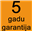 5 gadu garantija 